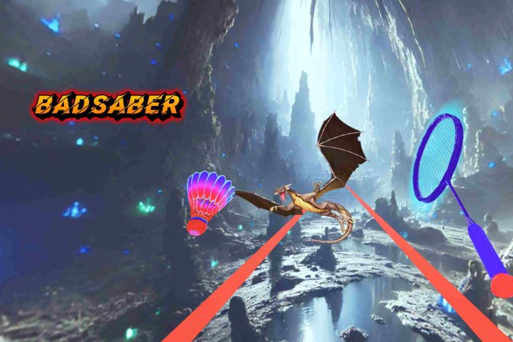 《挥舞羽毛球》Bad Saber