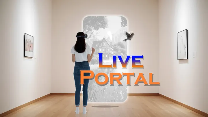 《实时空间视频》LivePortal