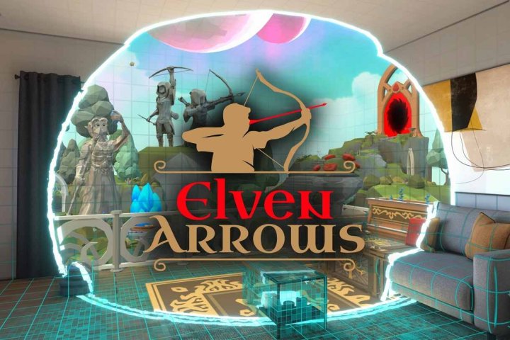 《精灵之箭 – 混合现实弓箭游戏》Elven Arrows – Mixed Reality Bow Arrow