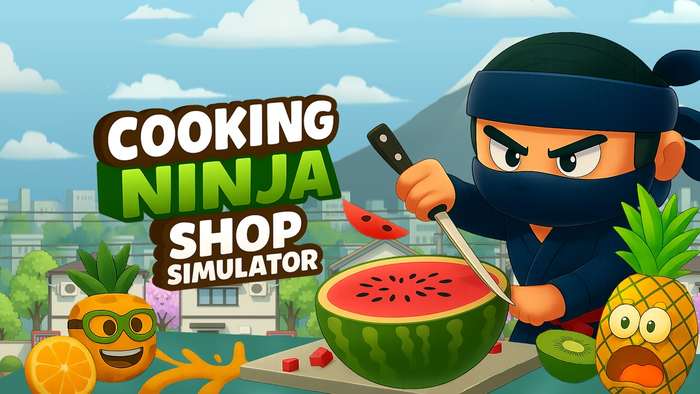 《烹饪忍者商店模拟器》Food Ninja Shop Simulator