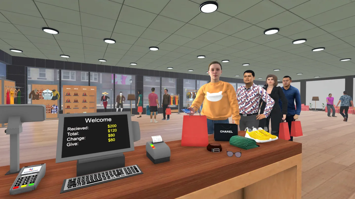 《时装店模拟器》Fashion Store Simulator Game