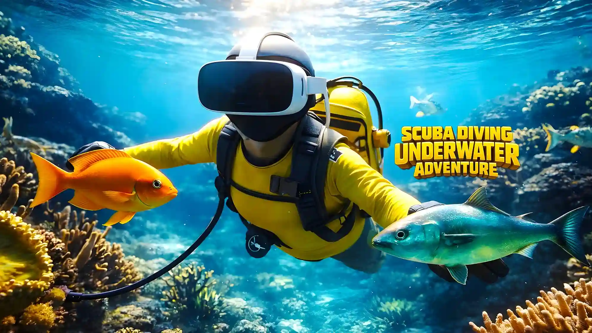 《水下潜水探险》Scuba Diving Underwater Adventure