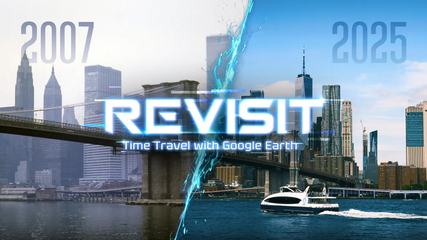 《重温时光之旅》Revisit: Time Travel with Google Earth