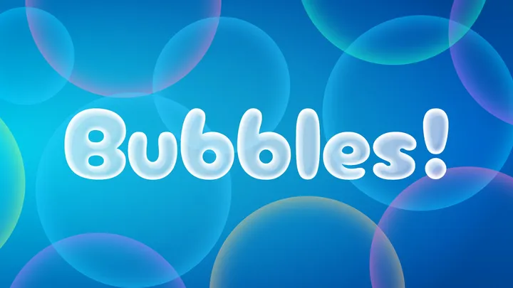 《泡泡！》Bubbles!