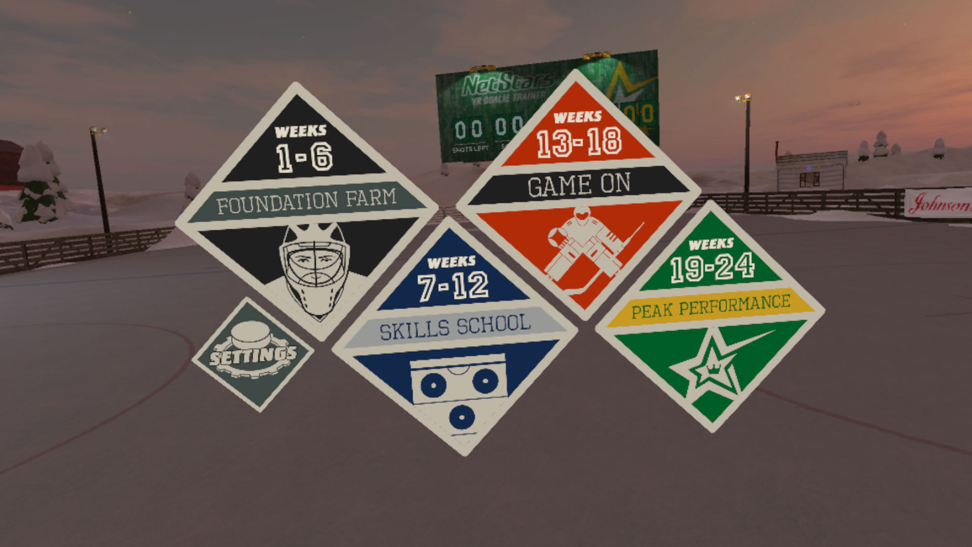 冰球守门员（NetStars – VR Goalie Trainer）