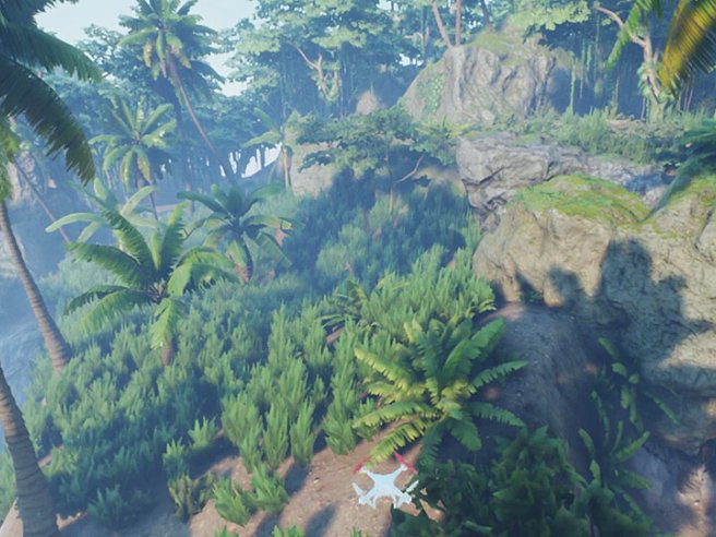 恐龙世界航拍摄影 (Dinosaur Land Aerial Photograph)